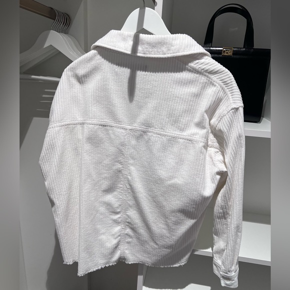 Zara white Corduroy jacket like new - Picture 3 of 3